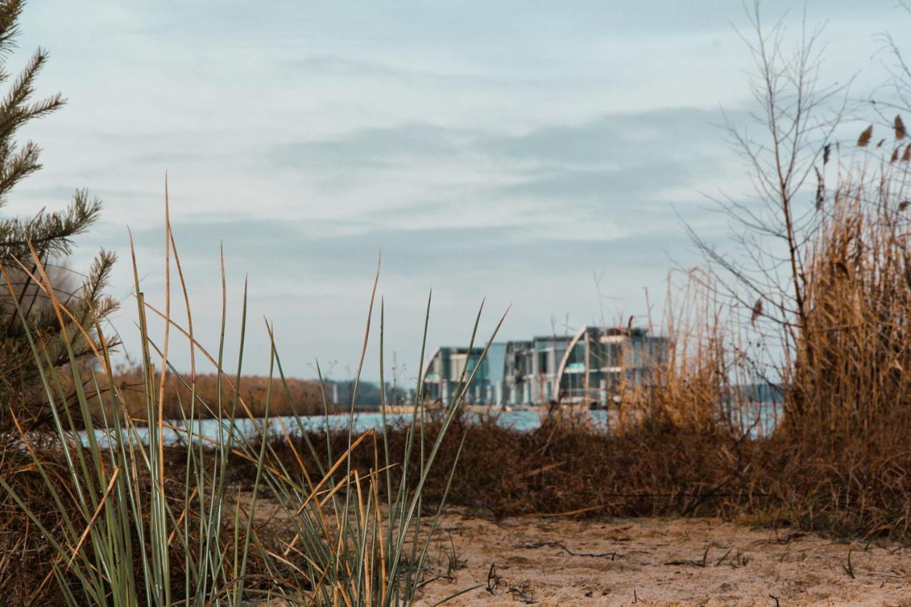 Schwimmende Ferienwohnung Sundowner Elsterheide Exterior foto